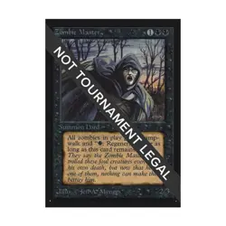 WOTC MtG International Ed. Zombie Master (R) NM - Image 1