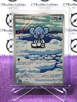 CUBCHOO RARE SCARLET & VIOLET BLACK BOLT #109/086* POKEMON CARD 2025 - Image 1