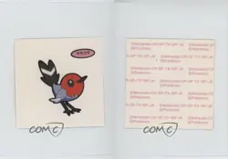 Fletchling (Set 137) Japanese Daiichi Pokemon Bread Deco Chara Stickers 0v7a - Image 3