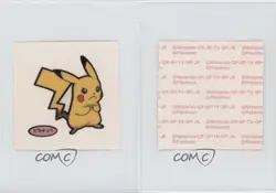 Pikachu (Set 137) Japanese Daiichi Pokemon Bread Deco Chara Stickers 2000 0v7a - Image 3