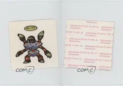 Barbaracle (Set 143) Japanese Daiichi Pokemon Bread Deco Chara Stickers 0v7a - Image 3