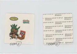 Chespin (Set 182) Japanese Daiichi Pokemon Bread Deco Chara Stickers 2000 0v7a - Image 3