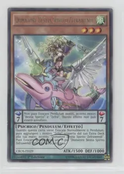 Ritual Beast Tamer Zefrawendi Italian 1st Ed. YuGiOh Crossed Souls Base Set 0yj1 - Image 1