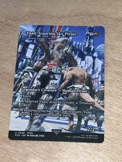 Vaan, Aspiring Sky Pirate - Captain Lannery Storm (Showcase) MTG Final Fantasy - Image 1