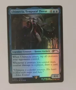 Ultimecia, Temporal Threat - Foil Promo P0001- Final Fantasy MTG Magic - Image 1