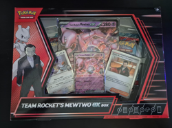 Pokemon TCG Team Rocket’s Mewtwo EX Box | 3 Foil Promo + Oversize Foil + 4 Boost - Image 1