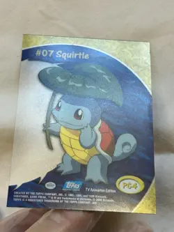 2000 Topps Pokemon Squirtle #07 TV Animation Edition PC4 - Image 5