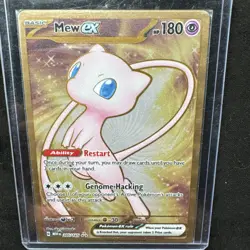 Mew ex EN-151 Ultra Premium Promo Pokemon Card SVP EN 205/165 Metal - Image 1