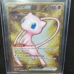 Mew ex EN-151 Ultra Premium Promo Pokemon Card SVP EN 205/165 Metal - Image 1