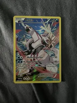 PALKIA FULL ART ULTRA RARE XY75 Promo Pokemon card from 2015 (German Version) - Image 1