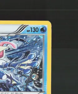 Greninja XY162 XY Black Star Promo Cosmos Holo Pokemon Card DMG - Image 4