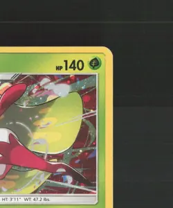 Tsareena SM26 Sun & Moon Black Star Promo Cosmos Holo Pokemon Card DMG - Image 4