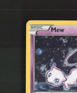 Mew XY192 XY Black Star Promo Cosmos Holo Pokemon Card LP - Image 3
