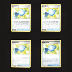 Rare Candy 141/159 PLAYSET x4 Crown Zenith Trainer Item Pokemon Card NM - Image 1