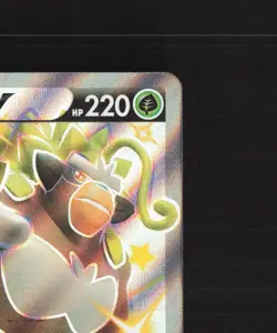 Rillaboom V SV105/SV122 Shining Fates Full Art Shiny Holo Rare Pokemon Card NM - Image 4