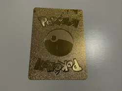 Pikachu 075/073 Pokemon Gold Foil Card Fan Art HP 70 - Image 2