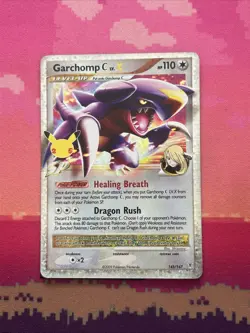 LIVE Pokemon Card Garchomp Lv. X 145/147 Celebrations Near Mint - Image 1