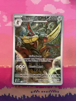 LIVE Pokemon Card Kingambit Black Star Promo 130 Near Mint - Image 1