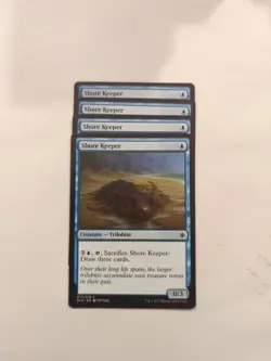 (4) Shore Keeper *PLAYSET* Ixalan Regular NM MTG - Image 1