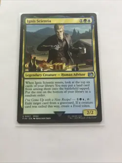 Ignis Scientia 0227 Regular Final Fantasy MTG - Image 1