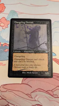 Changeling Outcast (Retro Frame) (Foil Etched) Modern Horizons MTG NM - Image 1