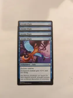 (4) Arcane Flight *PLAYSET* Dominaria Regular NM MTG - Image 1