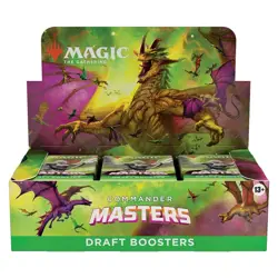 MTG CMM Commander Masters Draft Booster Box English 24Pack480Card Factory Sealed 195166217208 - Image 3