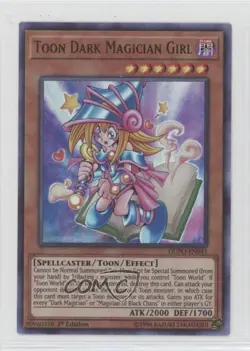 Toon Dark Magician Girl 1st Ed. YuGiOh Duel Power #DUPO-EN041 0u5r - Image 1