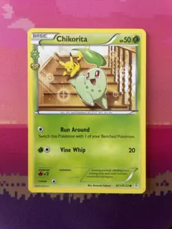 Pokemon Card Chikorita Radiant Collection Generations RC1/RC32 Near Mint - Image 1