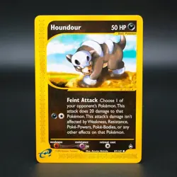 Houndour 87/147 Aquapolis E Series Vintage WOTC Pokemon Card - NM - Image 1