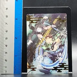 Tanjiro Enmu Demon Slayer Card CCG Japanese BANDAI #2566281 #032 0723 - Image 2