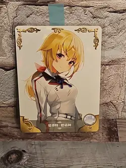 Charlotte Dunois Infinite Stratos Waifu Anime Card Goddess Story CCG - Image 1