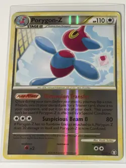 Pokemon Porygon-Z TCG Holo Rare Card 7/102 Triumphant HGSS - Image 1