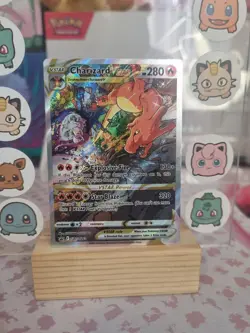 Charizard VSTAR SWSH262 Alternate Art Full Art Holo Promo Pokemon Card - Image 1
