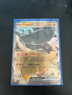 127/193 TING-LU EX DOUBLE RARE PALDEA EVOLVED POKEMON CARD - Image 1
