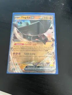 127/193 TING-LU EX DOUBLE RARE PALDEA EVOLVED POKEMON CARD - Image 2
