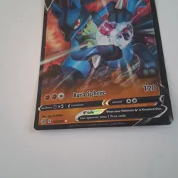 Lucario V 146/264 - Fusion Strike Ultra Rare Pokemon Card - Near Mint (NM) Holo - Image 3