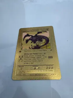Shining Charizard 1st Edition Gold Pokemon Card 107/105 MINT - Image 4