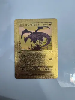 Shining Charizard 1st Edition Gold Pokemon Card 107/105 MINT - Image 5
