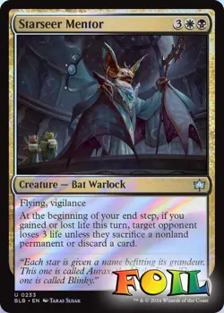 Starseer Mentor 0233 MTG Bloomburrow Uncommon NP Foil - Image 1