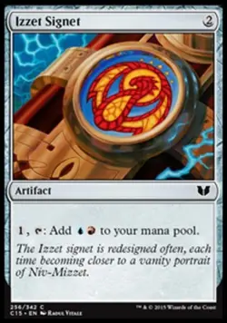 Izzet Signet - Light Play MTG Commander 2015 - Image 1
