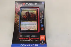 BALDUR'S GATE DRACONIC DISSENT COMMANDER DECK MAGIC: THE GATHERING MTG NEW NIB - Image 1
