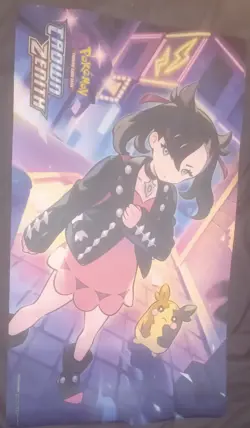 Pokemon Crown Zenith Premium Collection Marnie, Morpeko Playmat - Image 3