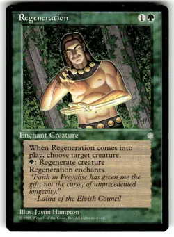 Regeneration Ice Age Magic Card MTG English (Regeneration)- NM - Image 1