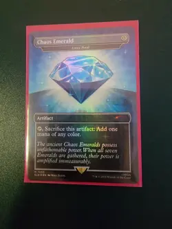 MTG Secret Lair Chaos Emerald (Lotus Petal) Light Blue 7033, Actual Card In Pics - Image 4