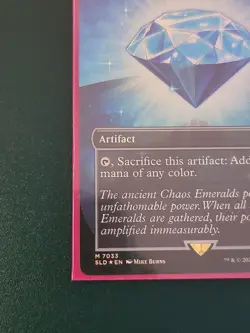 MTG Secret Lair Chaos Emerald (Lotus Petal) Light Blue 7033, Actual Card In Pics - Image 5