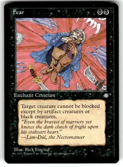 Fear Ice Age Regular Magic MTG - Image 1