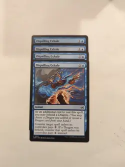 (4) Dispelling Exhale *PLAYSET* Tarkir: Dragonstorm Regular NM MTG - Image 1