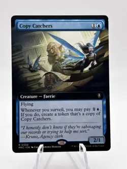 Copy Catchers 0330 Extended Art Commander: Murders at Karlov Manor MKC MTG NM - Image 1