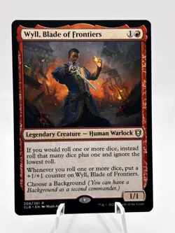 Wyll, Blade of Frontiers 208/361 Commander Legends: Baldur's Gate CLB MTG NM - Image 1